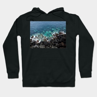 Cristal blue water Hoodie